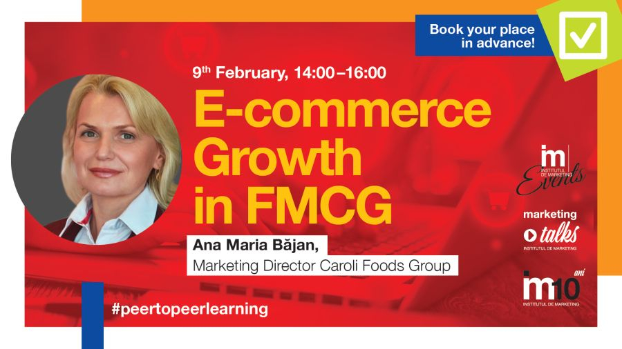 E-commerce Growth în FMCG.  Cum lucrăm mai bine împreună?