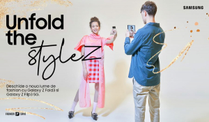 Unfold the styleZ - o colecție inspirată de noile telefoanele pliabile Galaxy Z Fold3 și Galaxy Z Flip3, în colaborare cu Fashion Days