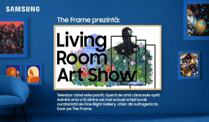 Samsung lansează The Frame: Living Room Art Show, în colaborare cu One Night Gallery