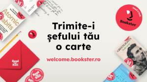 Bookster lansează campania „Trimite-i șefului tău o carte” pentru angajații care nu au Bookster în companie